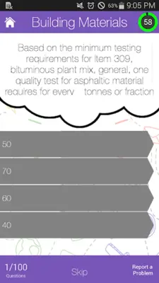 Journeyman Carpenter Exam android App screenshot 1