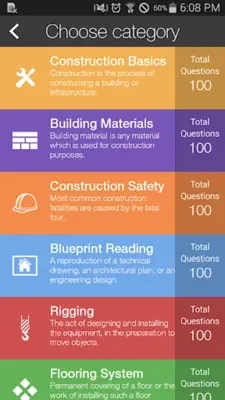 Journeyman Carpenter Exam android App screenshot 3